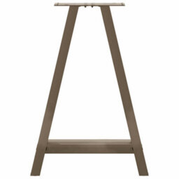 Berkfield Dining Table Legs A-Shaped 2 Pcs 60X(72-73) Cm Steel - thumbnail 5