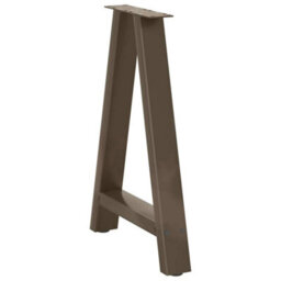 Berkfield Dining Table Legs A-Shaped 2 Pcs 60X(72-73) Cm Steel - thumbnail 4