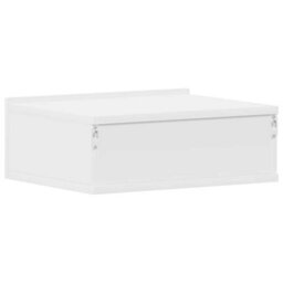 Vidaxl Floating Nightstand White 40X30X15Cm Engineered Wood - thumbnail 8