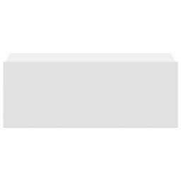 Vidaxl Floating Nightstand White 40X30X15Cm Engineered Wood - thumbnail 6