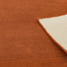 Modern Rug, Wool Rug For Livingroom, Terracotta Rug, Handmade Diningroom Rug, 9mm Thick Modern Rug-80Cm X 150Cm - thumbnail 3