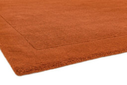Modern Rug, Wool Rug For Livingroom, Terracotta Rug, Handmade Diningroom Rug, 9mm Thick Modern Rug-80Cm X 150Cm - thumbnail 2