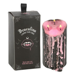 Something Different Vampire Tears Pillar Candle Pink (S) - thumbnail 1