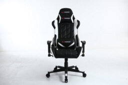 Gtforce Pro Gt Reclining Sports Racing Gaming Office Desk Pc Car Faux Leather Chair (White) - thumbnail 2