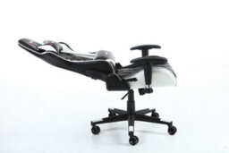 Gtforce Pro Gt Reclining Sports Racing Gaming Office Desk Pc Car Faux Leather Chair (White) - thumbnail 4