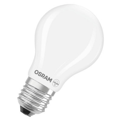 Osram Led Lamp Star Light Bulb A60 Filament E27 Frosted 60W Warm White 6 Pack - image 1