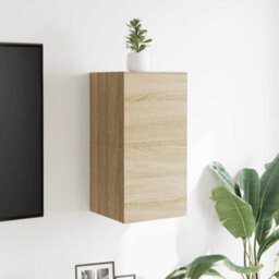 Vidaxl Wall Mounted Tv Cabinets 2 Pcs Sonoma Oak 30.5X30X30 Cm - thumbnail 4
