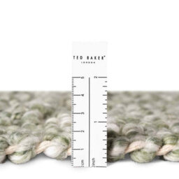The Rugs Ted Baker Portobello Handwoven Soft Plain Living Room Rug In Light Green - thumbnail 6