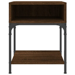 Berkfield Elegant Bedside Tables 2 Pcs Brown Oak 40X41X50 Cm Engineered Wood - thumbnail 5