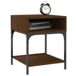 Berkfield Elegant Bedside Tables 2 Pcs Brown Oak 40X41X50 Cm Engineered Wood - thumbnail 3