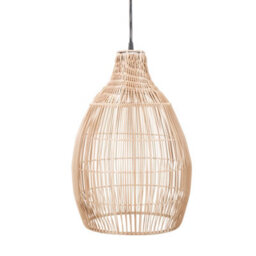 Valuelights Solar Powered Natural Teardrop Outdoor Hanging Pendant Garden Pergola Light - thumbnail 2