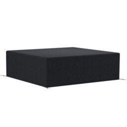 Outsunny 225X210Cm Outdoor Garden Furniture Protective Cover Black - thumbnail 2