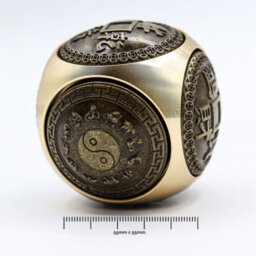 Feng Shui Fortune Large Wealth Dice - Prosperity & Harmony Decor - thumbnail 2