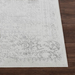 Livabliss Roma-Vintage Grey Cream Ivory Traditional Boho Living Dining Bedroom Rug 120 X 170 Cm Easy Care, Non Shedding - thumbnail 5