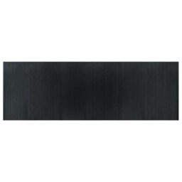 Berkfield Rug Rectangular Grey 100X300 Cm Bamboo - thumbnail 2