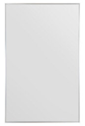 "Mirroroutlet Artus - Silver Aluminium Edged Full Length Wall Leaner Mirror 68"" X 43"" (174Cm X 110Cm)"