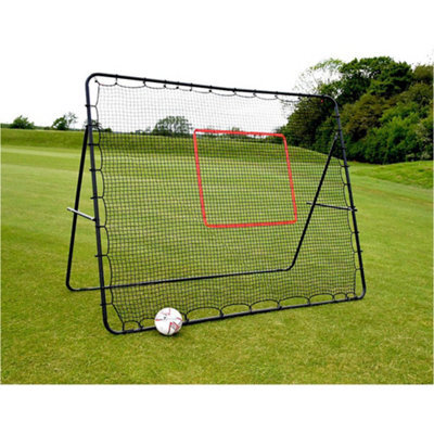 Loops 9 X 7Ft Xl Football Rebounder - Pitch & Garden Large Training Elastic Bounce Net - image 1