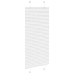 Berkfield Pleated Blind White 65X100 Cm Fabric Width 64.4 Cm Polyester - thumbnail 3
