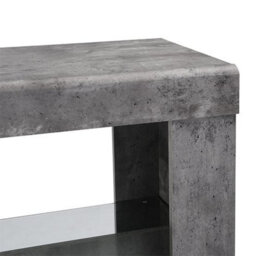 Furniture in Fashion Fiesta Wooden Bar Table Unit In Concrete Effect With Led Lights - thumbnail 8