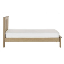 "Ashfield Premium Limed Oak Bed With Curved Edging - Double 4Ft 6"" (135Cm)" - thumbnail 5