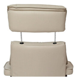 Morris Living The Newton Swivel Recliner Chair & Matching Footstool - Mushroom Leather - thumbnail 9
