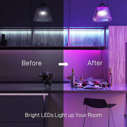 Brightex LED Brightex, 10M  Led Strip Lights Rgb Changing Colour For Kitchen Decorations Bedrooms Bathroom Tv Home Lighting With Usb And Remote - thumbnail 6