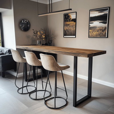 Ashford Blake Solid Walnut Breakfast Bar Table (Freestanding) - image 1