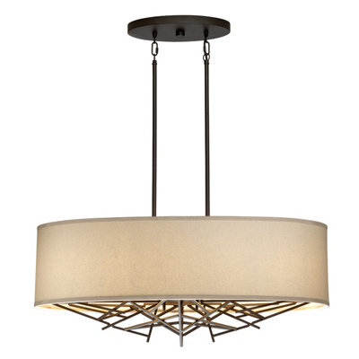 Luminosa Lighting Elstead Taiko 5 Light Island Pendant Olde Bronze - image 1