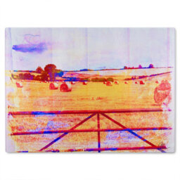 Benjamin Tate Design Hay Bale Vibe Glass Chopping Boarddesigner Style