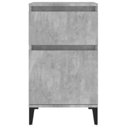 Berkfield Bedside Cabinet Concrete Grey 40X35X70 Cm - thumbnail 6