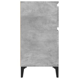 Berkfield Bedside Cabinet Concrete Grey 40X35X70 Cm - thumbnail 7