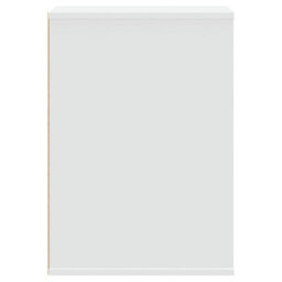 Berkfield Corner Chest Of Drawers White 40X41X58 Cm Engineered Wood - thumbnail 6