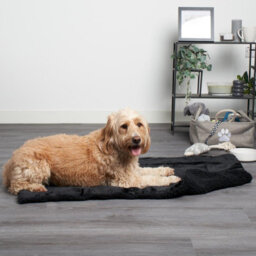 Ohs Sherpa Pet Soft Animal Throw Over Blanket, Black - 75 X 110Cm - thumbnail 2