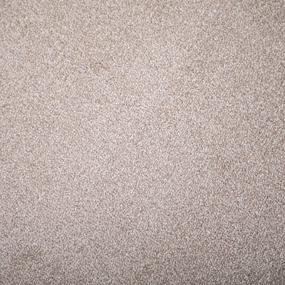 FloorMatch Frappe Beige Twist Carpet Durable Hard Wearing Pile 6mm Thick - 4M Width - image 1