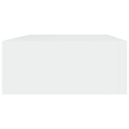 Vidaxl Wall-Mounted Drawer Shelf White 40X23.5X10 Cm Mdf - thumbnail 5