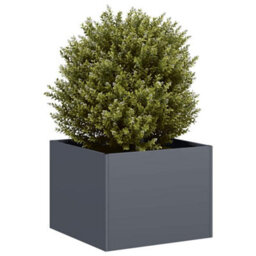 Berkfield Planter Anthracite 40X40X30 Cm Steel