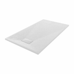 Sundaze 1400 X 800mm Smc White Rectangle Slate Effect Bathroom Shower Tray - thumbnail 3