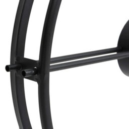 Vidaxl Wall Clock Black 52 Cm Iron - thumbnail 4