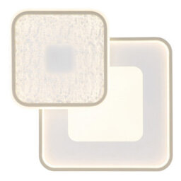 Luminosa Lighting Luminosa Mosaiko Twin Square Semi Flush Ceiling Light Matt White Led 2700/6000K - thumbnail 5