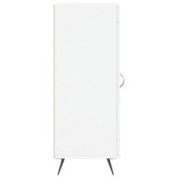 Berkfield Classic Sideboard High Gloss White 34.5X34X90 Cm Engineered Wood - thumbnail 7