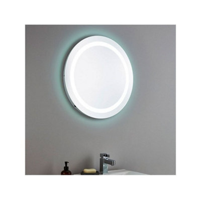 Spa Lighting Spa-35706 Ip44 Nyx Illuminated Circular Bathroom Mirror With 12W Led Light