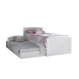Portland White Bed With Liv & Lou Guest Underbed Frame Only - thumbnail 3