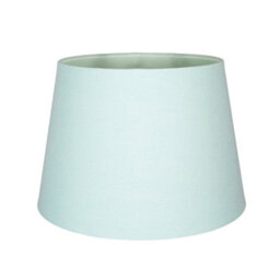 Happy Homewares Traditional 8 Inch Duck Egg Linen Drum Table/pendant Lamp Shade 40W Maximum - thumbnail 1