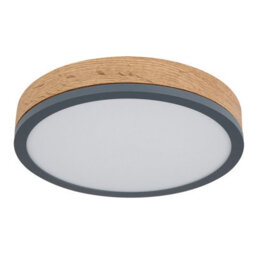 Luminosa Lighting Luminosa Doro 30Cm Flush Ceiling Light Graphite Led 3000K - thumbnail 2