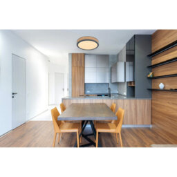 Luminosa Lighting Luminosa Doro 30Cm Flush Ceiling Light Graphite Led 3000K - thumbnail 6