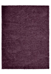 Melrose Venus Shaggy Plum High Pile Medium Area Rug 080/150Cm - thumbnail 2
