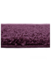 Melrose Venus Shaggy Plum High Pile Medium Area Rug 080/150Cm - thumbnail 4