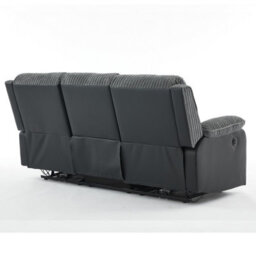 Electric Reclining Sofa, Corduroy Fabric Recliner 3 Seater Sofa -  3 Seater - thumbnail 5