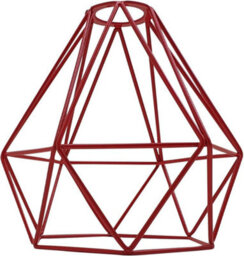 Vintage Geometric Cage Lampshade E27 Pendant Light Shade, 20X20Cm - thumbnail 8