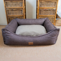 All Pond Solutions Allpetsolutions Willow Premium Luxury Dog Bed - Chocolate Truffle - thumbnail 2
